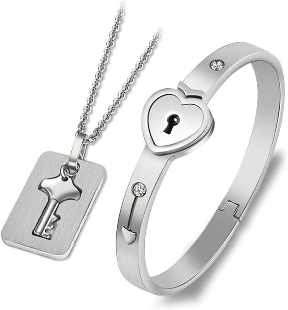 Kit Pulsera + Collar con LLAVE: Vinculo inseparable