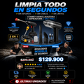 COMBO Hidrolavadora + Aspiradora: Limpieza profunda