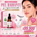 Serum Aloe Vitamina C + Maseador facial Electrico