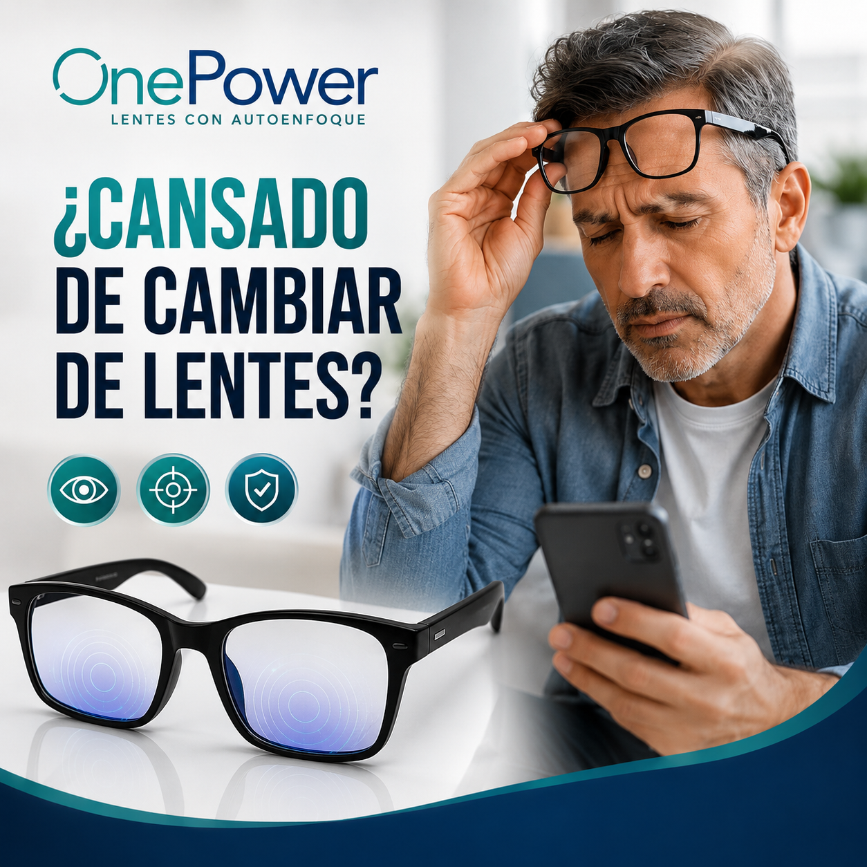 Gafas One Power: Enfoque Automatico