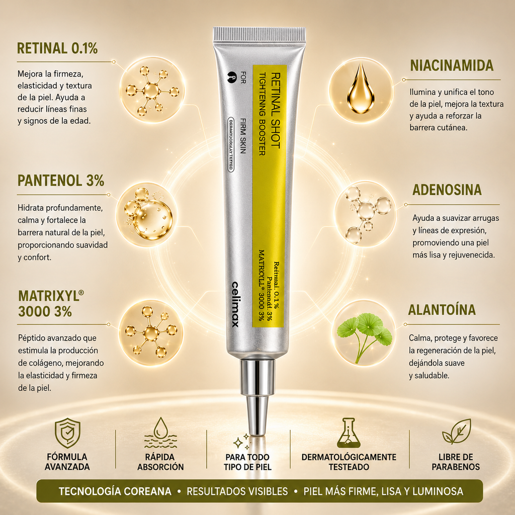 RETINAL de Celimax: Mas suavidad y Elimina imperfecciones