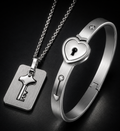 Kit Pulsera + Collar con LLAVE: Vinculo inseparable