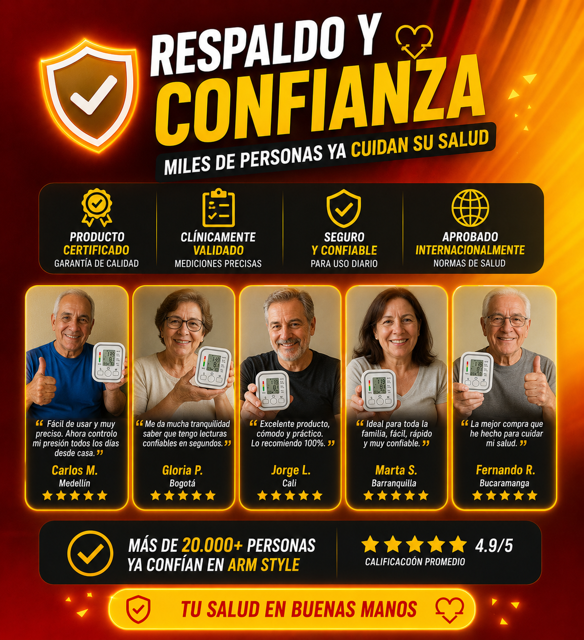 Tensiometro de Brazo DIGITAL: precision y seguridad para tu salud