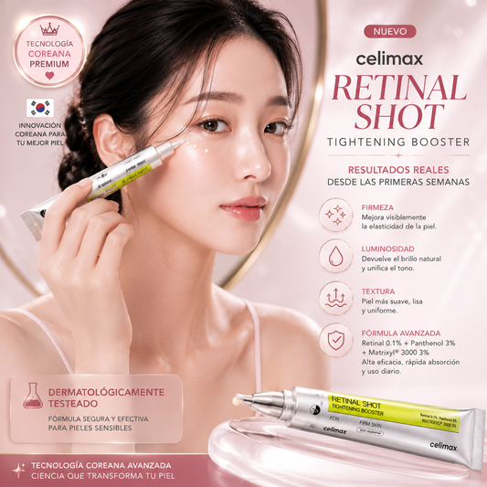 RETINAL de Celimax: Mas suavidad y Elimina imperfecciones